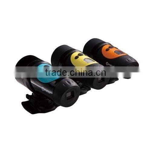 2016 New high quality Waterproof Extreme Action Sport Camera HD720p Bicycle helmet Action Sport DV AT68