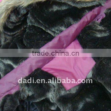 Italian Winter Coats Utex Design Women Coats Fur Hooded Jacket