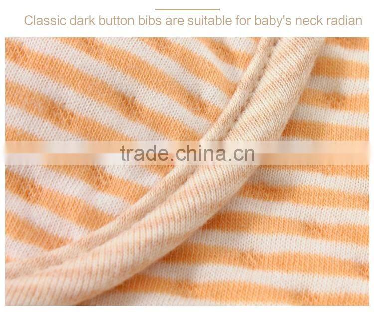 natural cotton baby bib