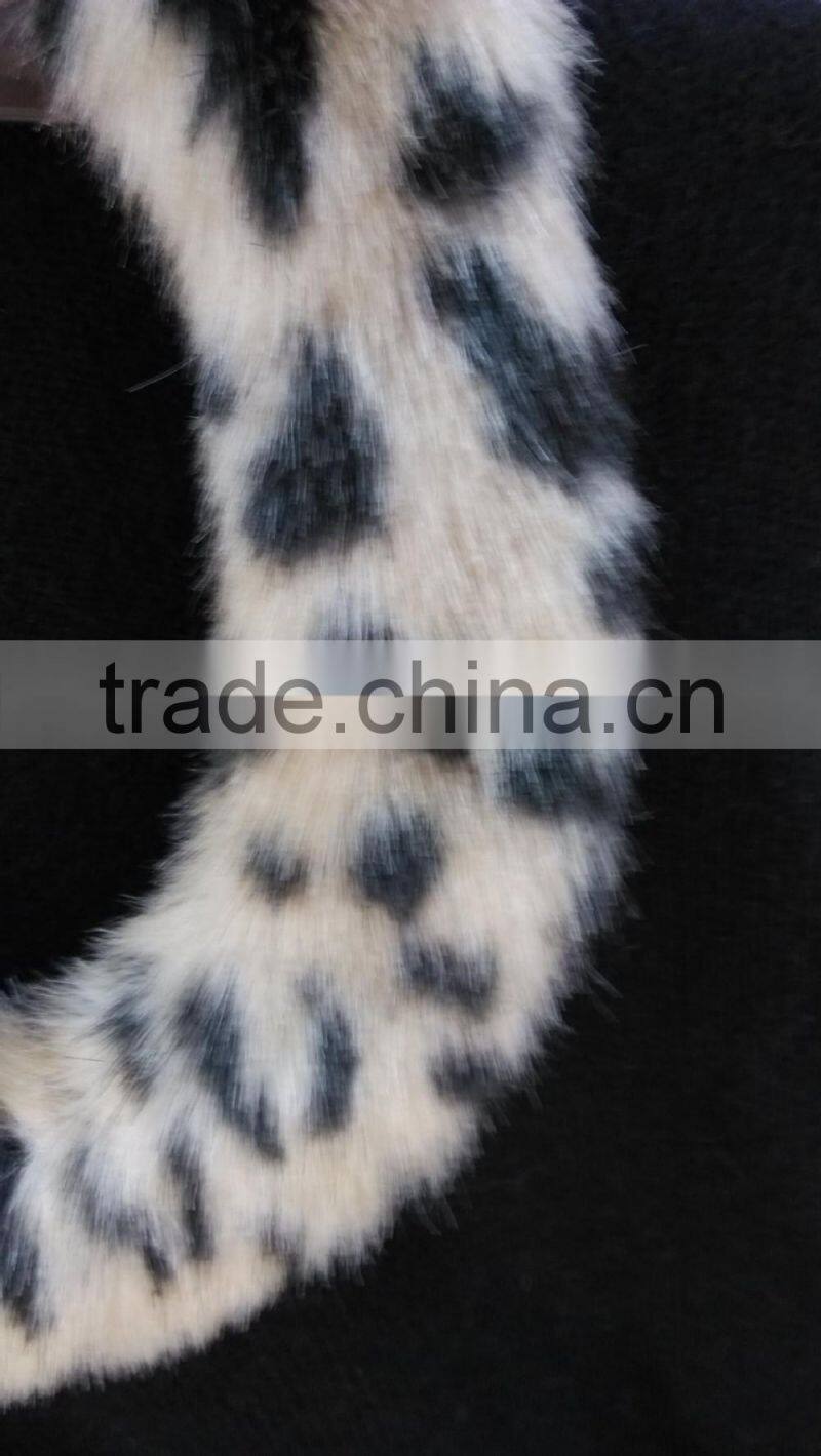 2014 Ladies knitted sweater,pullover with mohair