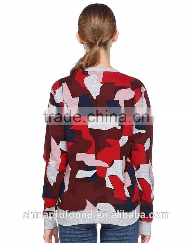 Custom Spring Autumn Season Pullover Sweatshirt Women