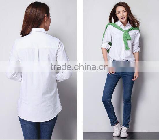 2015 Cheap wholesale oxford long sleeve shirt