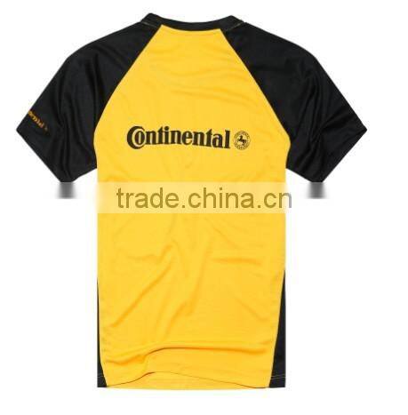 Provide OEM service unisex polycotton baseball t shirt for men