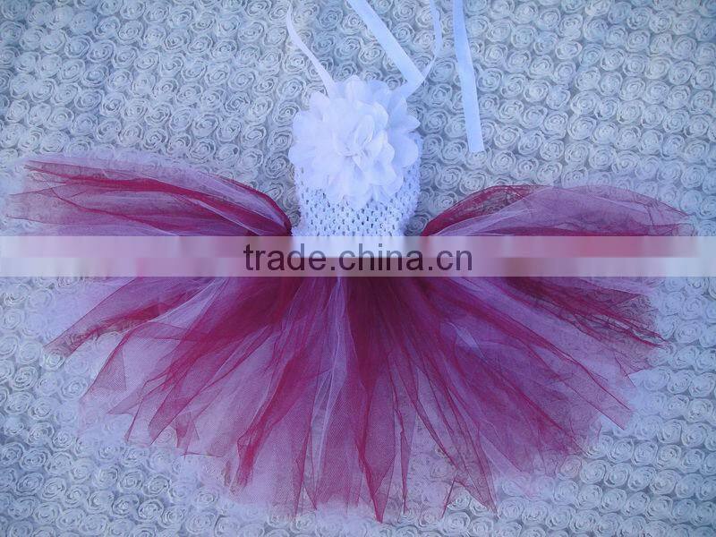 2015 wholesale crochet top tutus ,skirt tutu for girls,tutu dress