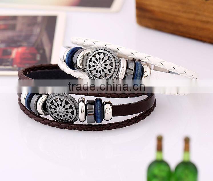 Handmade unique accessories men hand bracelet