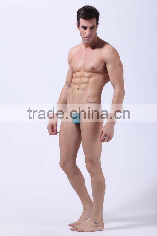 Men's underwear manufacturer logos brand men nylon briefs custom wearing panties