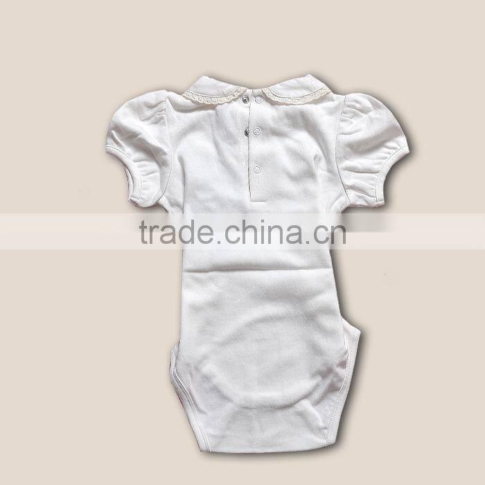 2014 baby rompers 100% cotton snap rompers