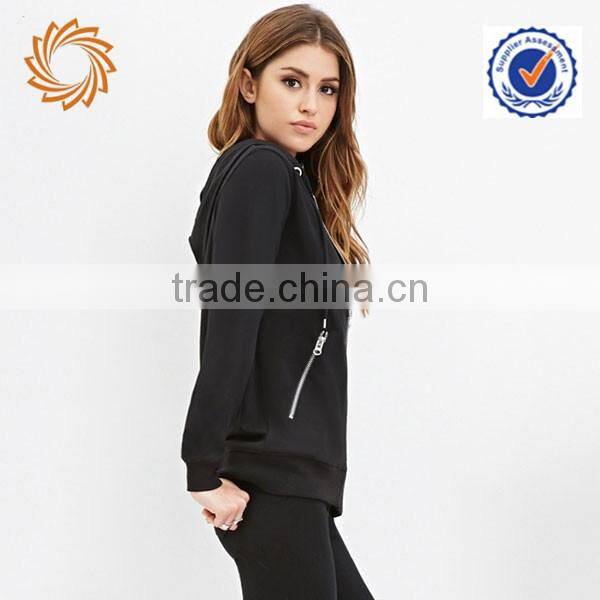 Custom Fashion Popular Cheap Zip Winter Hoodies For Women