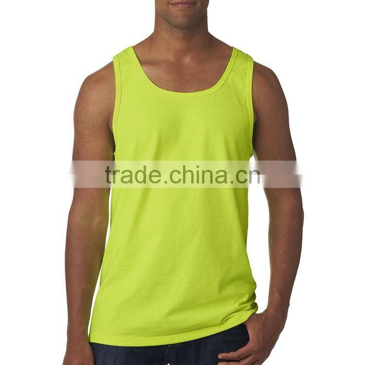 China Manufacturer Bulk Bodybuilding 100 Cotton Mens Stringer Tank Top Wholesale