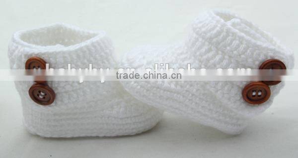 wholesale new fashion girl crochet baby booties