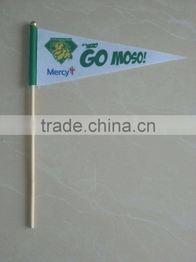polyester pole hand flag