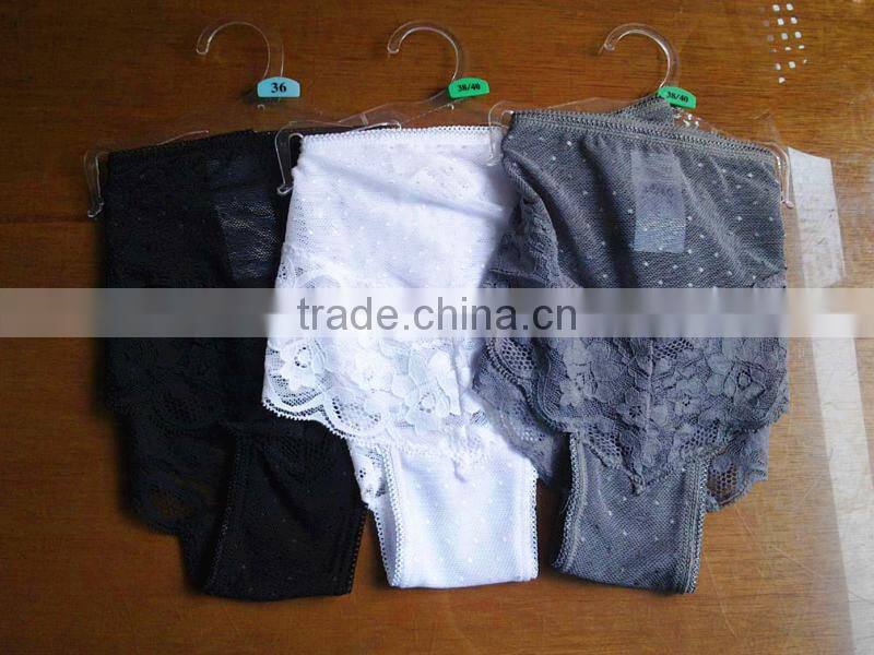 Hot selling soft comfortable sexy transparent lace sex women panty