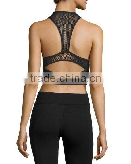Wholesale cheap sexy women's running yoga sports bra seamless clothing