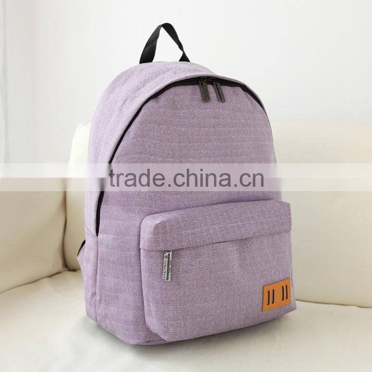 2015 fashion Canvas bag, Backpack shoulder bag, Travel bag, Couple bag, Computer bag