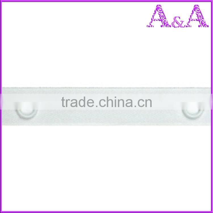 Stardeco 100% Polyester Fabric White Non-woven Ring Holes Eyelet Curtain Tape