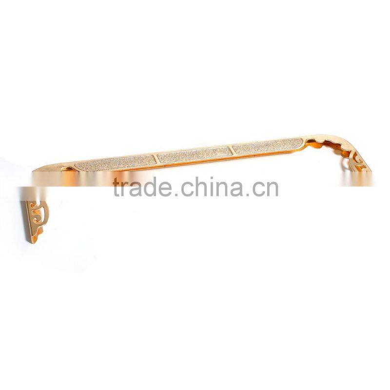 Iron Based Alloy Kiss Clasp Purse Frame Silver Gold Plated Glitter 21cm(8 2/8") x 5.4cm(2 1/8"), 1 Piece