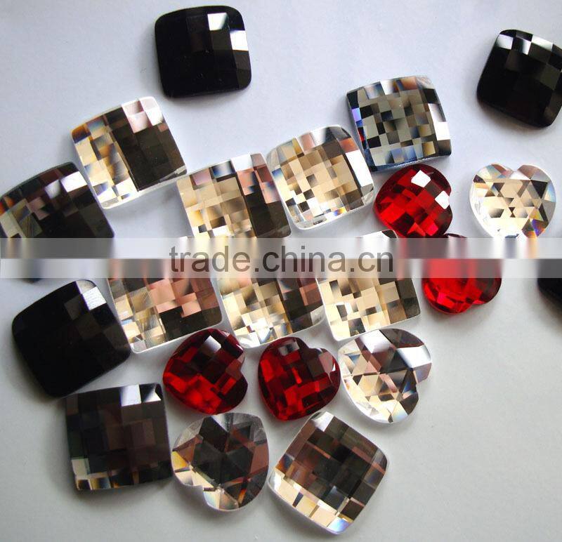 crystal beads glass beads shiny beads with holes or without holes
