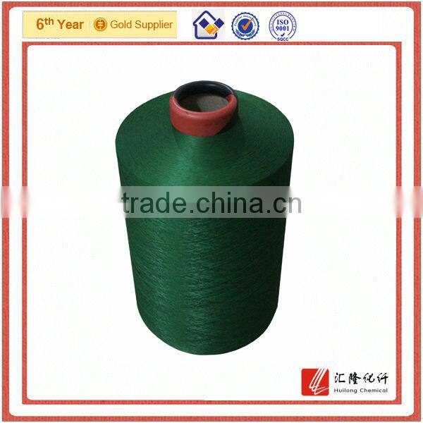 100% polyester dope dyed DTY hand knitting yarn