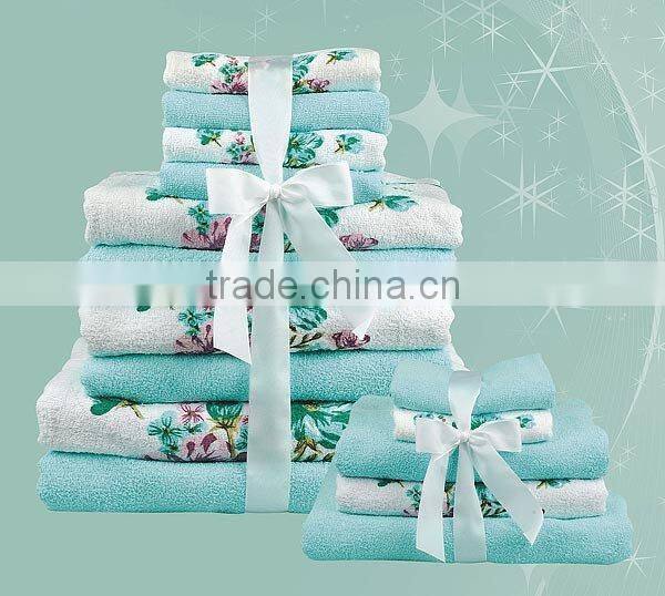 Pakistan Fashion Yarn Dyed Cotton Jacquard Towel