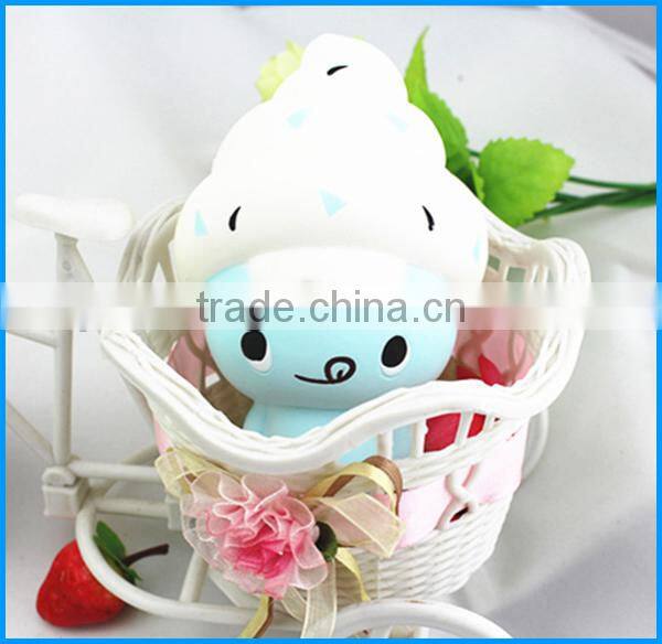 Kawaii slow rising toys squishy ice cream doll for stress release