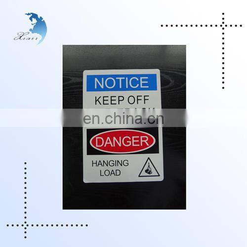 Decorative Office Wall Hanging Clear Acrylic Name Plate