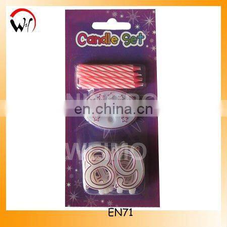 party candle set/birthday candle set