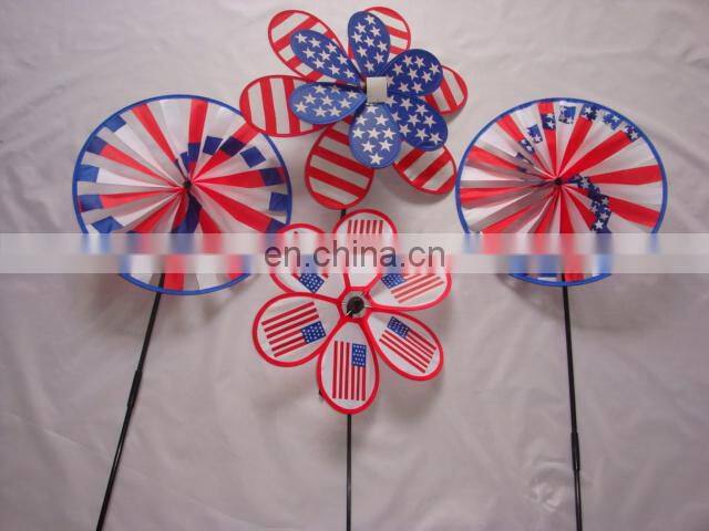 High quality best price toy windmills decorative windmill flower wind spinners