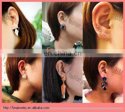 Fashion 16 gauge lip ring labret body piercing jewelry
