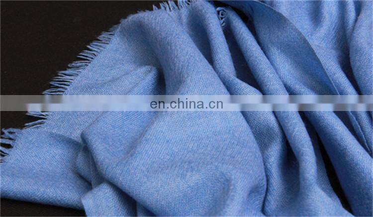 2017 new design factory wholesale blanket scarf shawl autumn winter women solid color custom cashmere scarf pashmina shawls