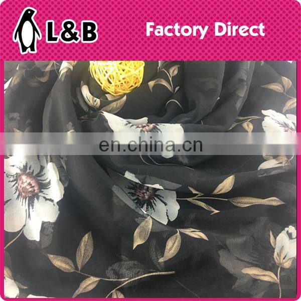 Wholesale popular beautiful digital print polyester fabric/cloth material fabric