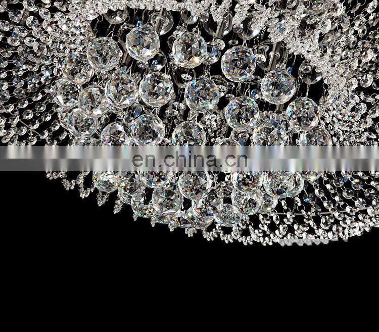 Clear crystal color glass ball crystal parts for chandeliers