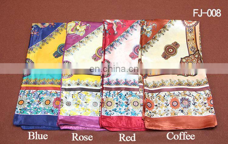 New floral 100% Silk Scarf Square Women's Bandana Neck Dress Shawl Wraps Bandana