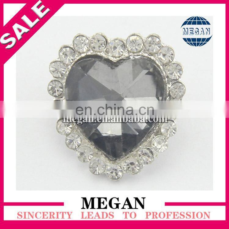 fashion rhinestone letter buttons for Wedding invitation
