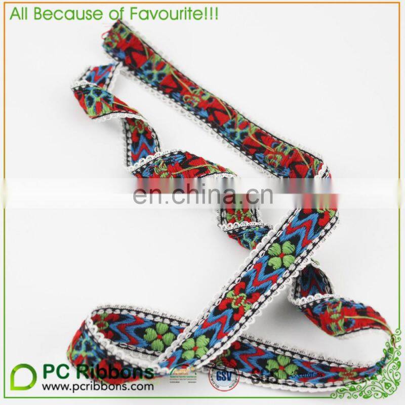 Jacquard Woven 100 % Cotton Webbing Belt Rolls