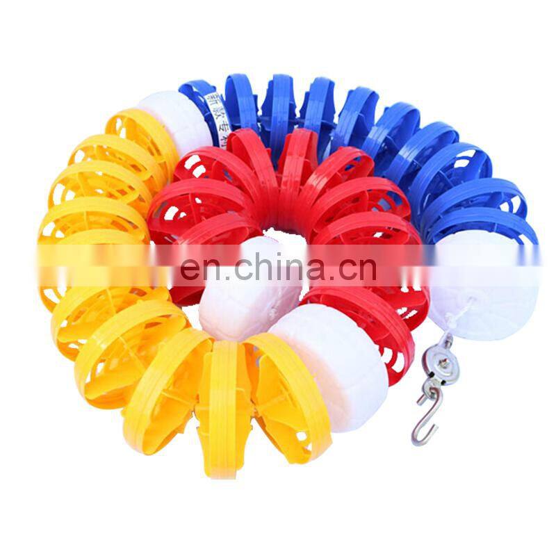 Standard Swimming Pool Lane Divider 25 Meter Colorful Antiwave Pool Lane