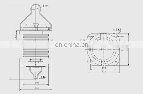 Hand Type 24V Marine Signal Emergency Light