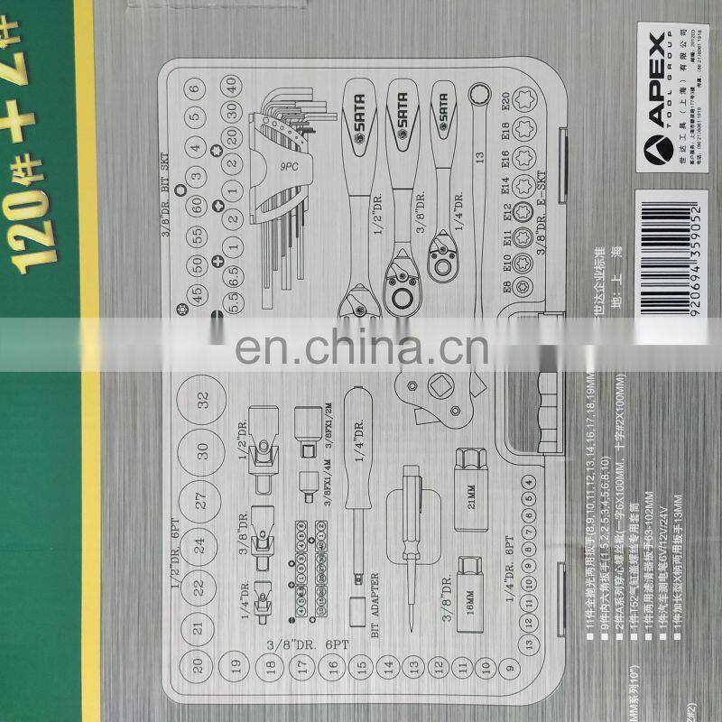 Beacon 122 pcs common rail injector pump repair tool box with tools 09014A