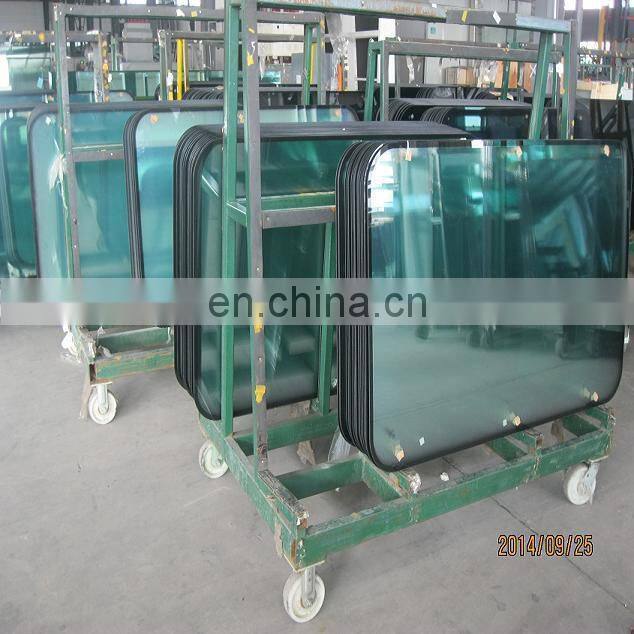 ROCKY brand 6mm silk screen printing rail vehicle glass