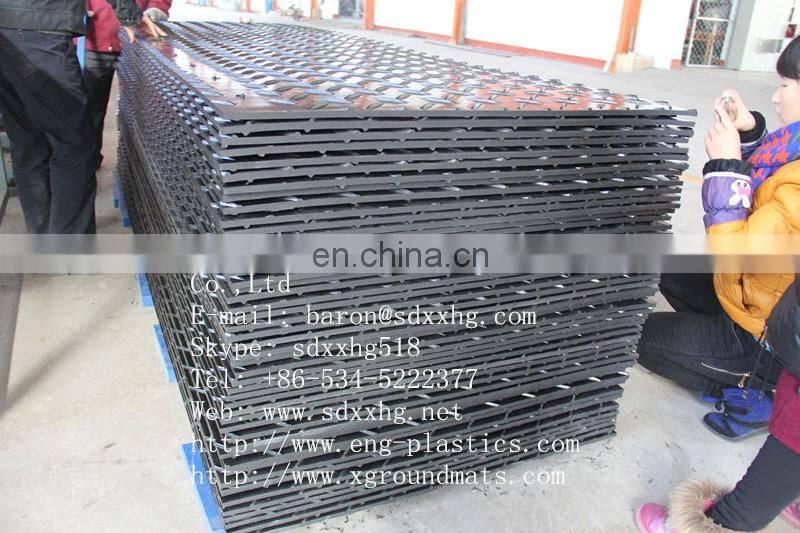 1220*2440mm Composite Ground Cover Mats/Ground Protection Solutions mat/Temporary Driveways and Car Parks mat, ground solution