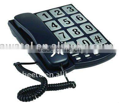 Analogue Corded phone with Big Button ,best-seller- best telecommunication products.