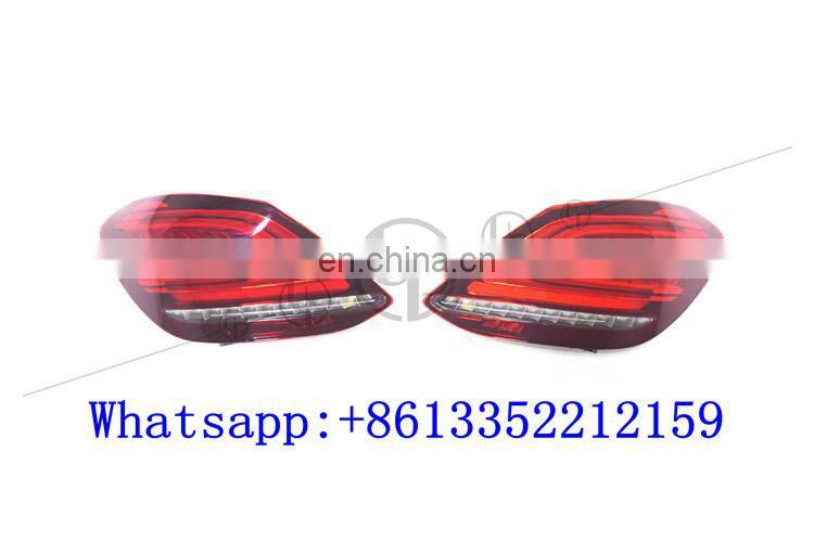 C class W205 rear lights fit for old to new 2019year style tail lights
