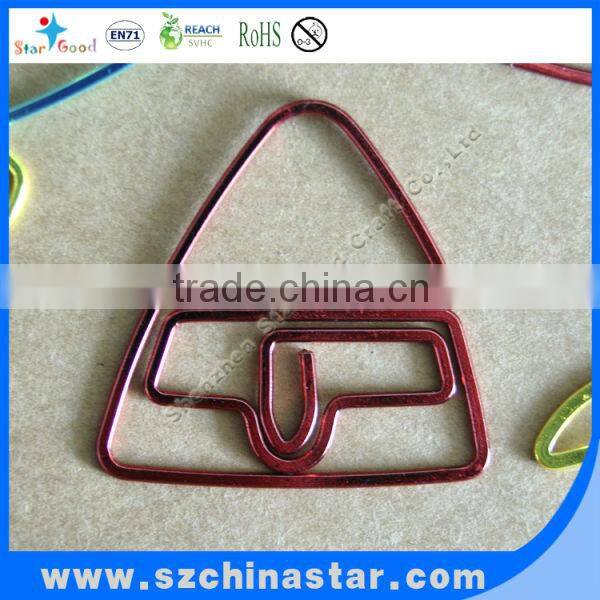 European loving gifts metallic colored paper clip