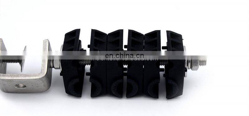 MT-1724 2 FTTH fiber optic cable outdoor fiber suspension clamp