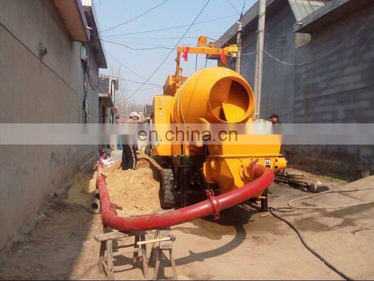best quality portable diesel / electric concrete mixer mixing machine with pump price
