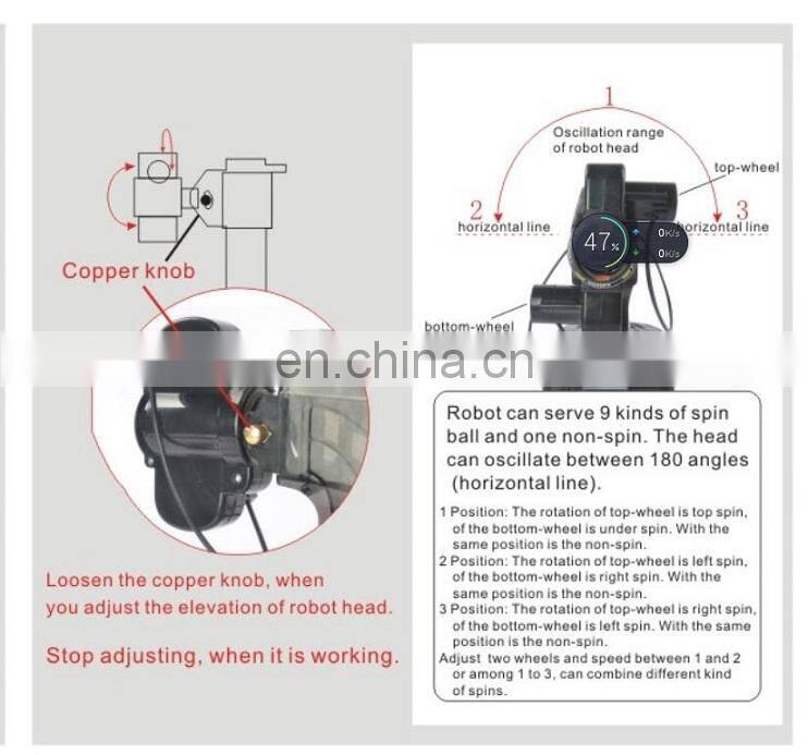 HP-07 Table Tennis Robots Ball Machine Ping Pong Automatic Ball Machine