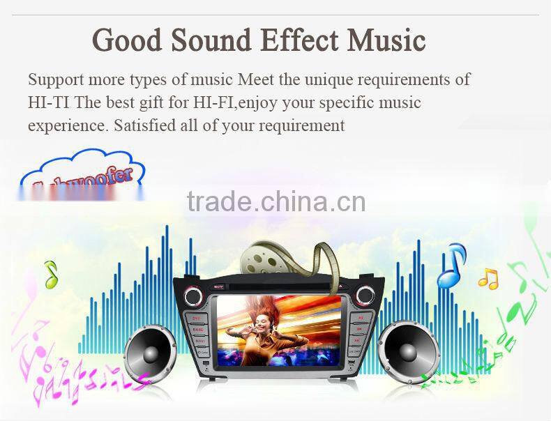 Car DVD GPS for Hyundai IX35 2010-2013 CANBUS Radio DVD BT TV RDS SWC iPod WIFI 3G USB/SD MP3/MP4 Touch Screen Phonebook AUX IN