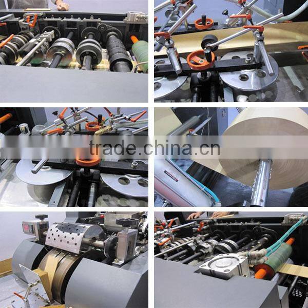 paper shopping bag making machine with handles inline