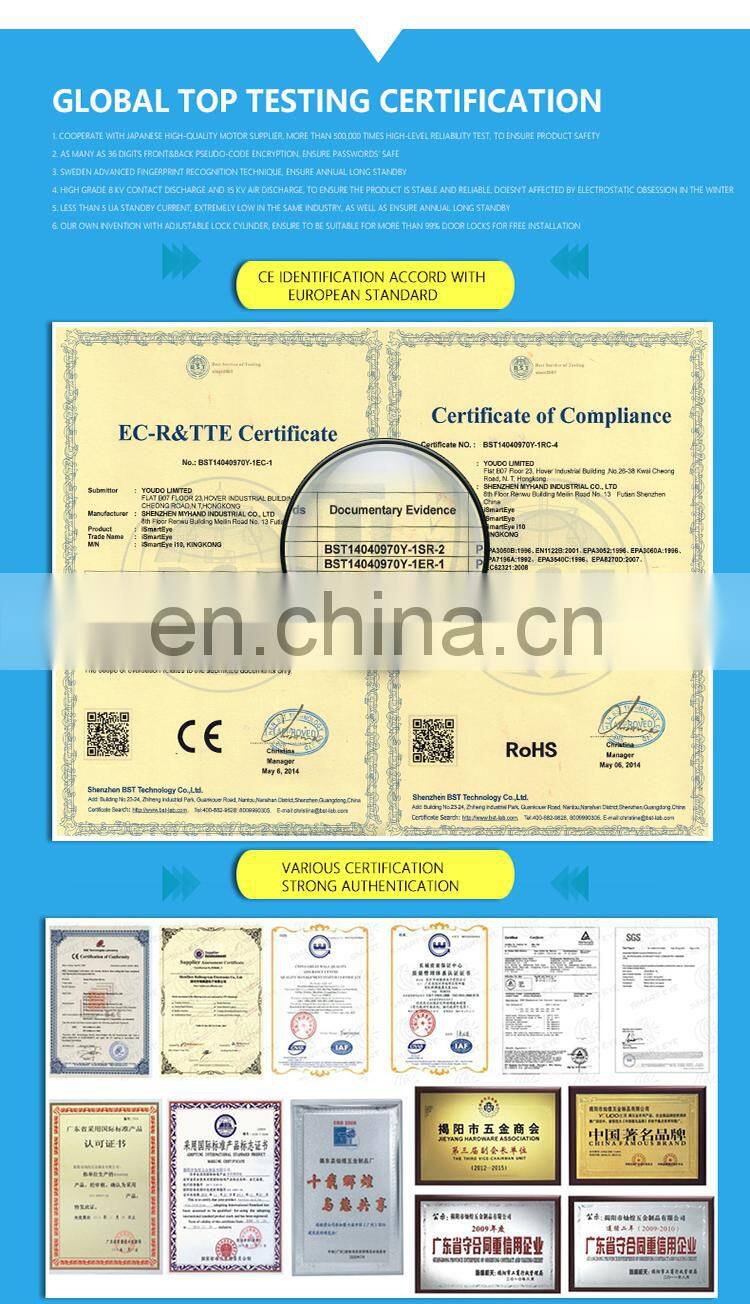 Best quality smart electric APP control semi-automatic card lock