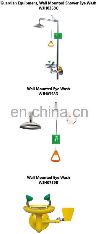 WJH0359C Wall Mounted Portable Emergency Eye Wash