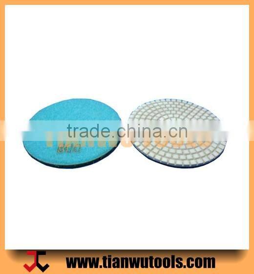 High abrasively 9 inch diamond soft polishing pad